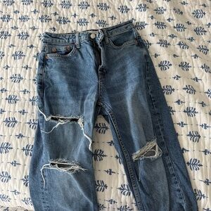 Topshop Blue Denim Jeans